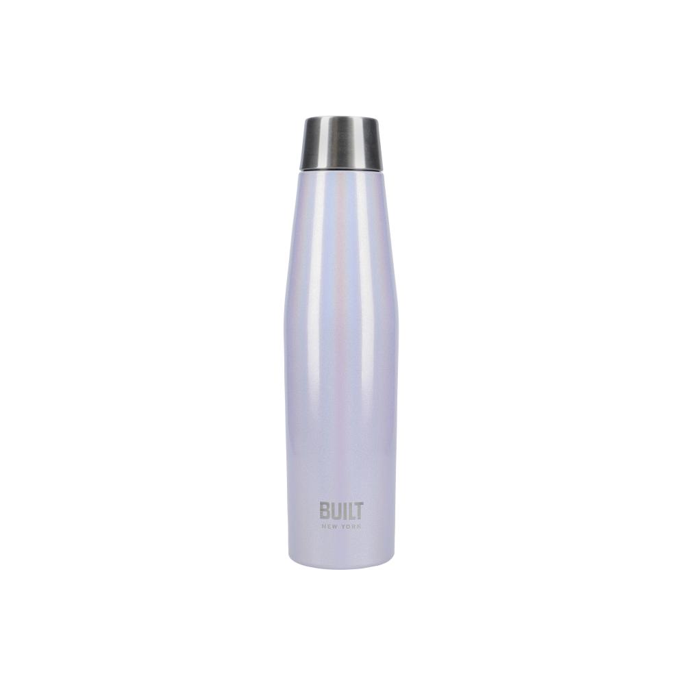 BUILT APEX IRIDESCENT THERMO-BOTTLE 540ML, LIGHT PURPLE, Built New York