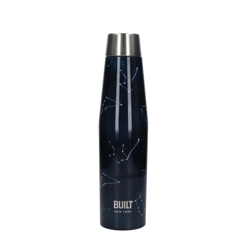 BUILT APEX GALAXY SCREW THERMO-BOTTLE 540ML, BLUE, Built New York