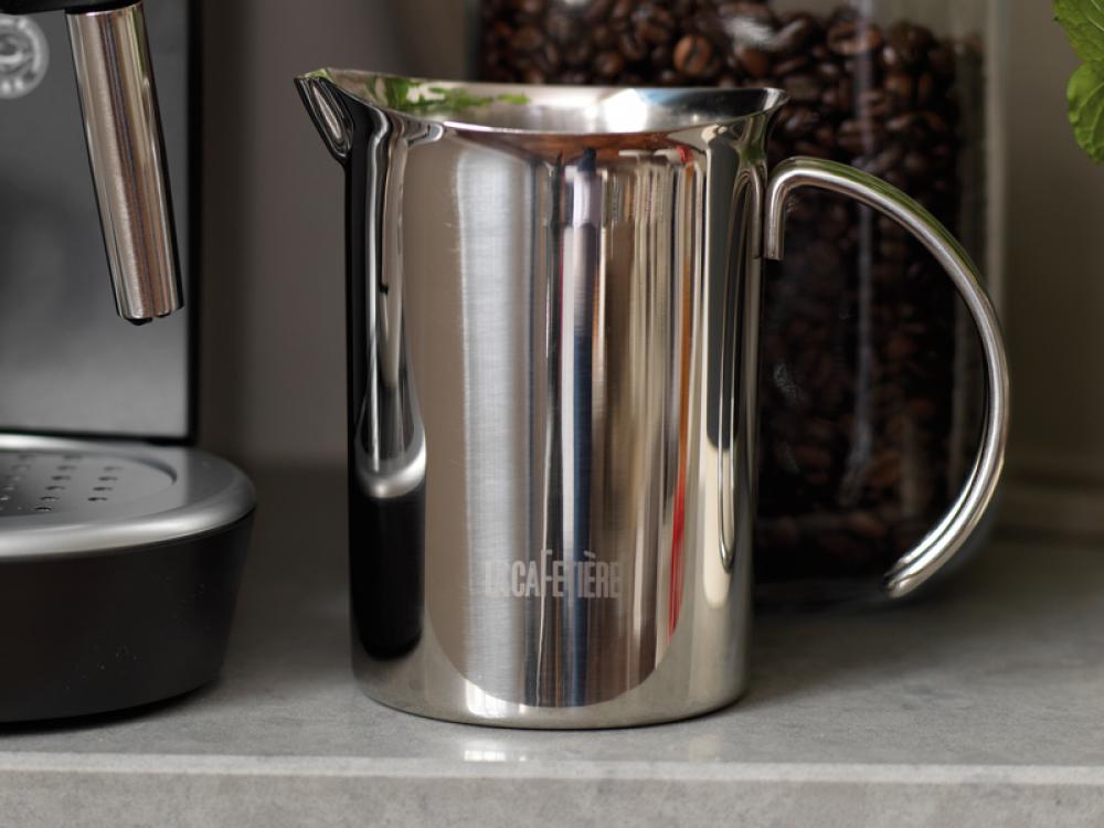 LA CAFETIERE MILK JUG 600ML, STAINLESS STEEL, La Cafetiere