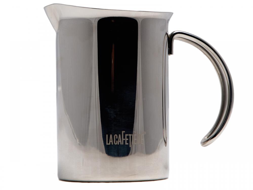 LA CAFETIERE MILK JUG 600ML, STAINLESS STEEL, La Cafetiere