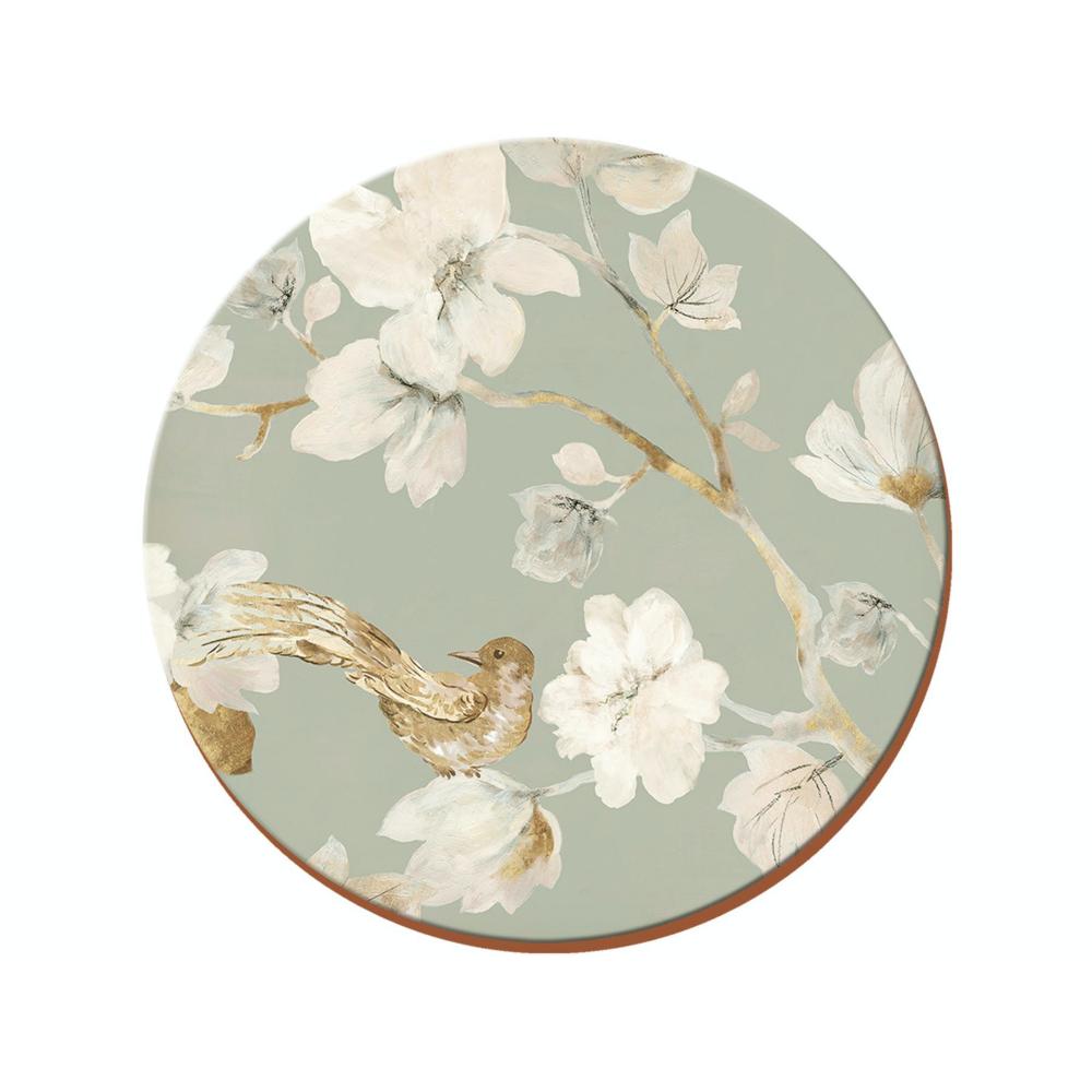 FLORAL PALACE PLACEMAT 4 PCS. D12CM, CORK, Creative Tops
