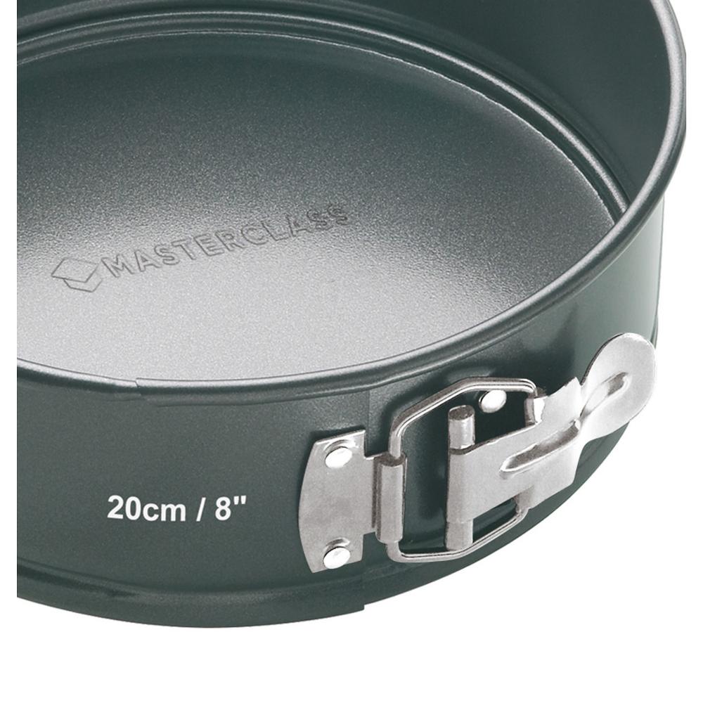 MASTERCLASS NON-STICK SPRING FORM LOOSE BASE CAKE PAN ROUND 20CM, Masterclass