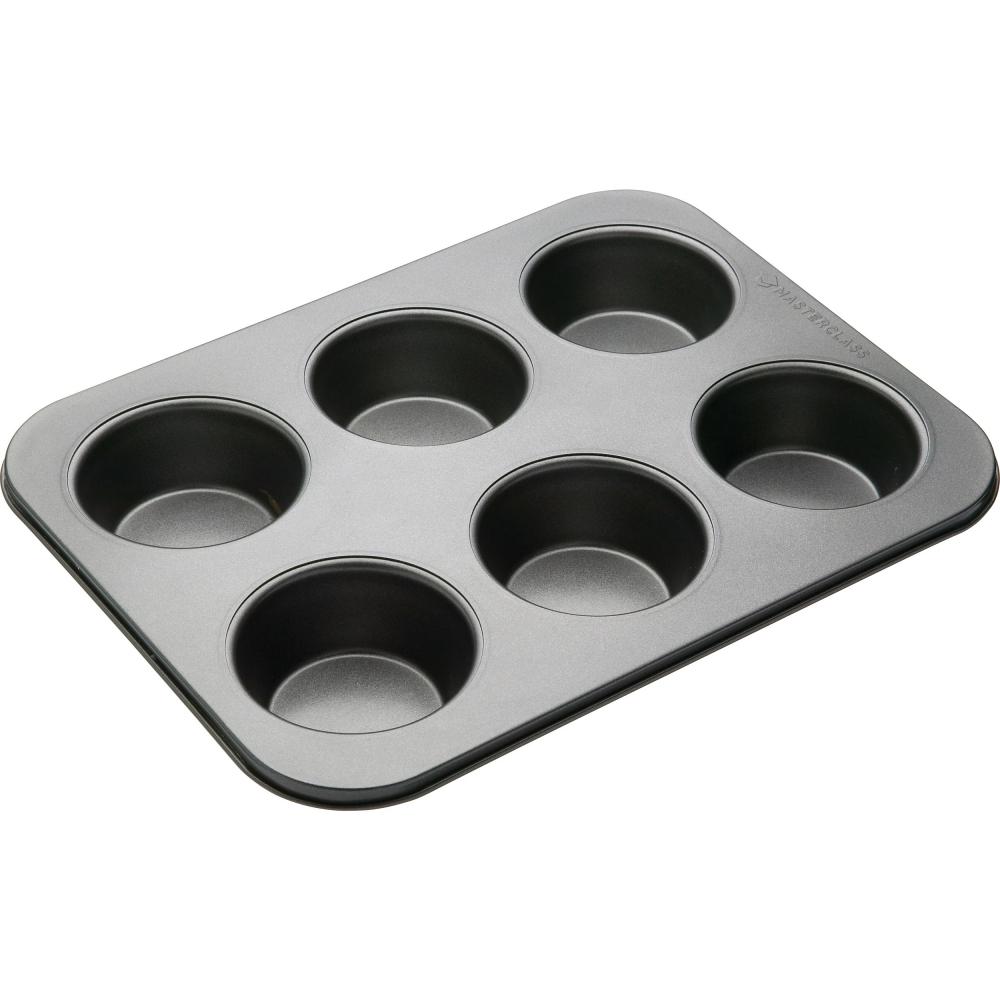 MASTERCLASS NON-STICK AMERICAN MUFFIN PAN 35X26CM, Masterclass