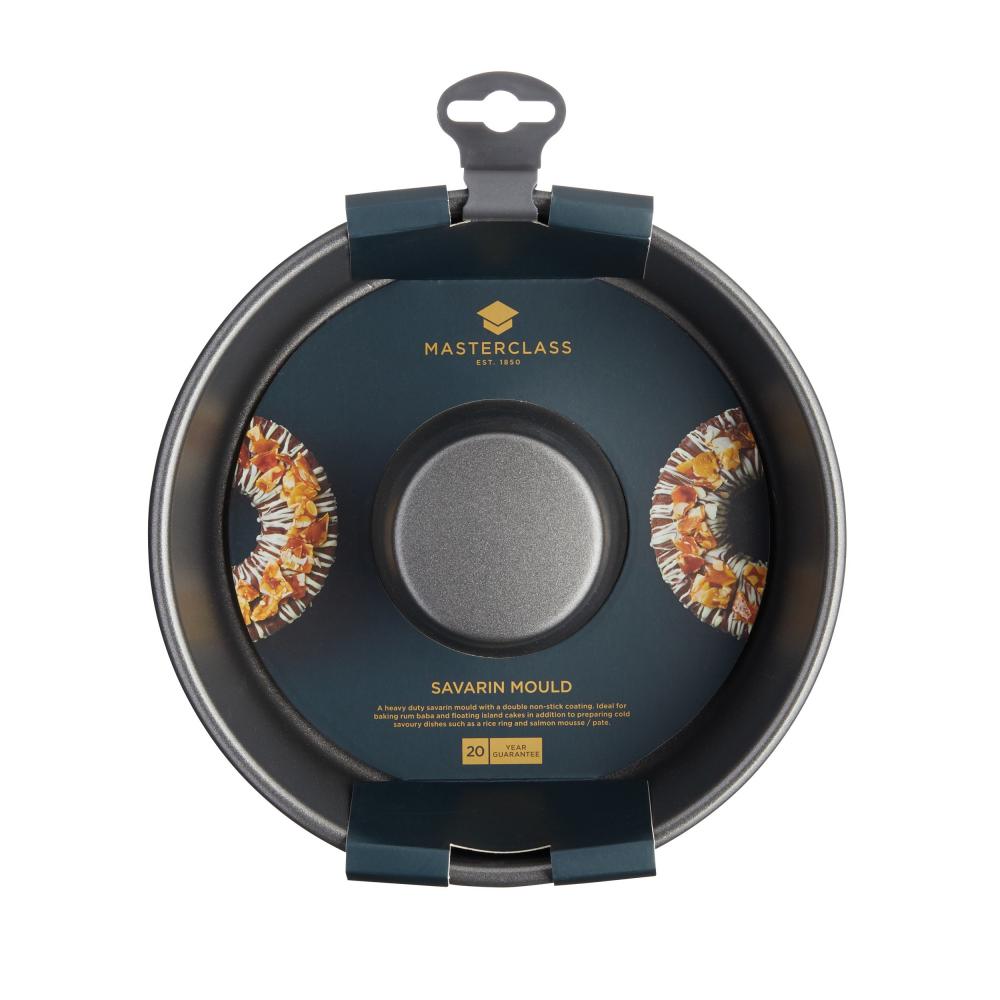 MASTERCLASS NON-STICK SAVARIN CAKE PAN 20CM, Masterclass