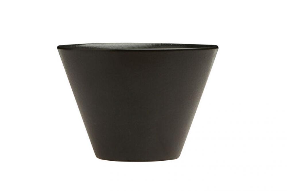 SEASONS BLACK BLACK CONIC BOWL 11.5CM/40CL, Porland