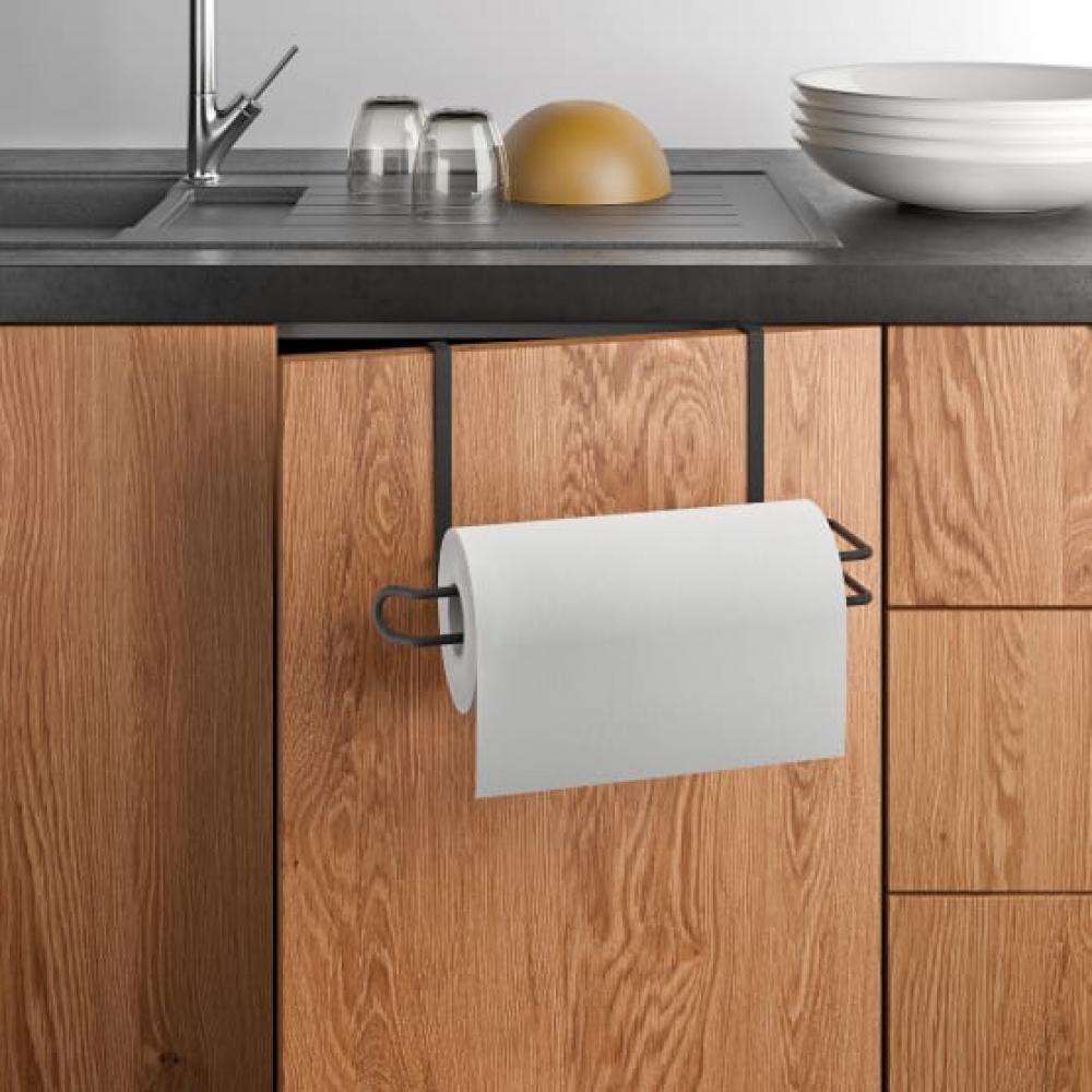 LAVA ZEM PLAUKTA LIEKAMS PAPĪRA DVIEĻA TURĒTĀJS 35x18x10CM, MELNS, NER.TĒR., Metaltex