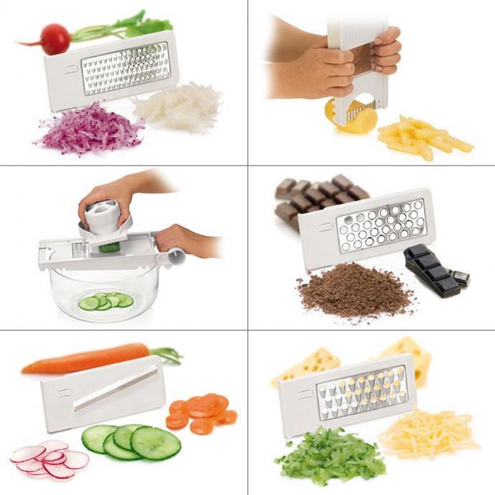 HANDY GRATER W 4 CHANGEABLE DISCS, Tescoma
