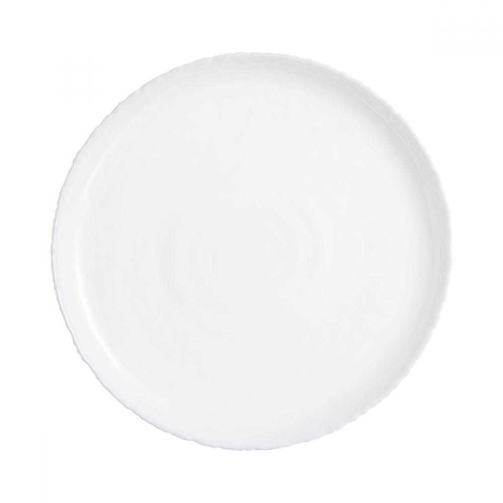 AMMONITE WHITE DESSERT PLATE 19CM, Luminarc