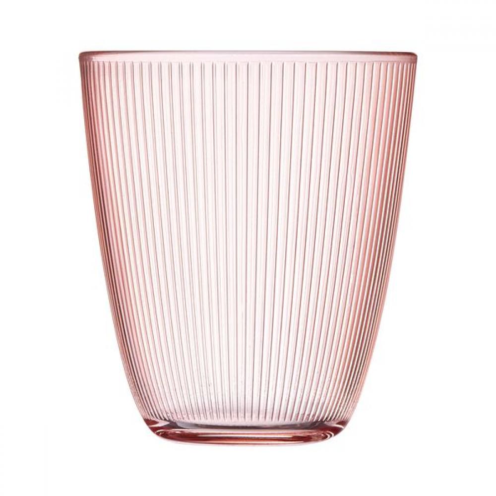 STRIPY PINK TUMBLER 31CL, Luminarc