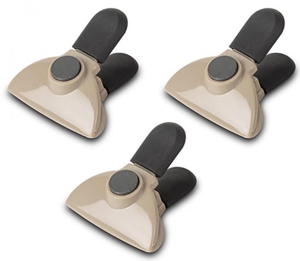 MISTY SEALING CLIPS WITH MAGNET 3PCS, 6CM, PLASTIC, Nava