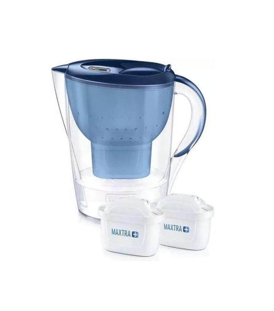MARELLA XL ŪDENS FILTRKRŪZE 3.5L, AR 2 KĀRTRIDŽIEM, ZILA#, BRITA