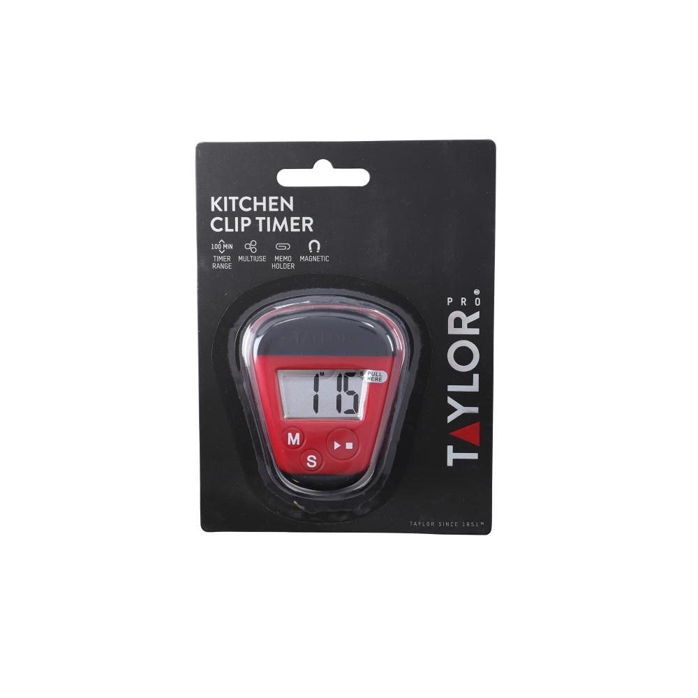 TAYLOR PRO KITCHEN CLIP DIGITAL TIMER, Taylor