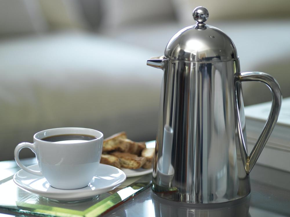 LA CAFETIÈRE HAVANA DOUBLE WALLED CAFETIERE, 3-CUP, ST.ST., La Cafetiere