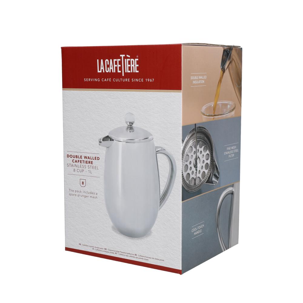 LA CAFETIÈRE DUBULTSIENU KAFIJAS PRESE 8 TASES, N/T, La Cafetiere