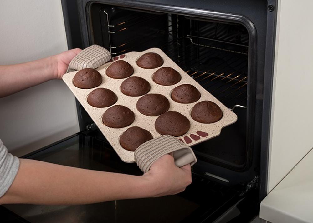 MISTY OVEN MITTEN 16CM, SILICONE, Nava