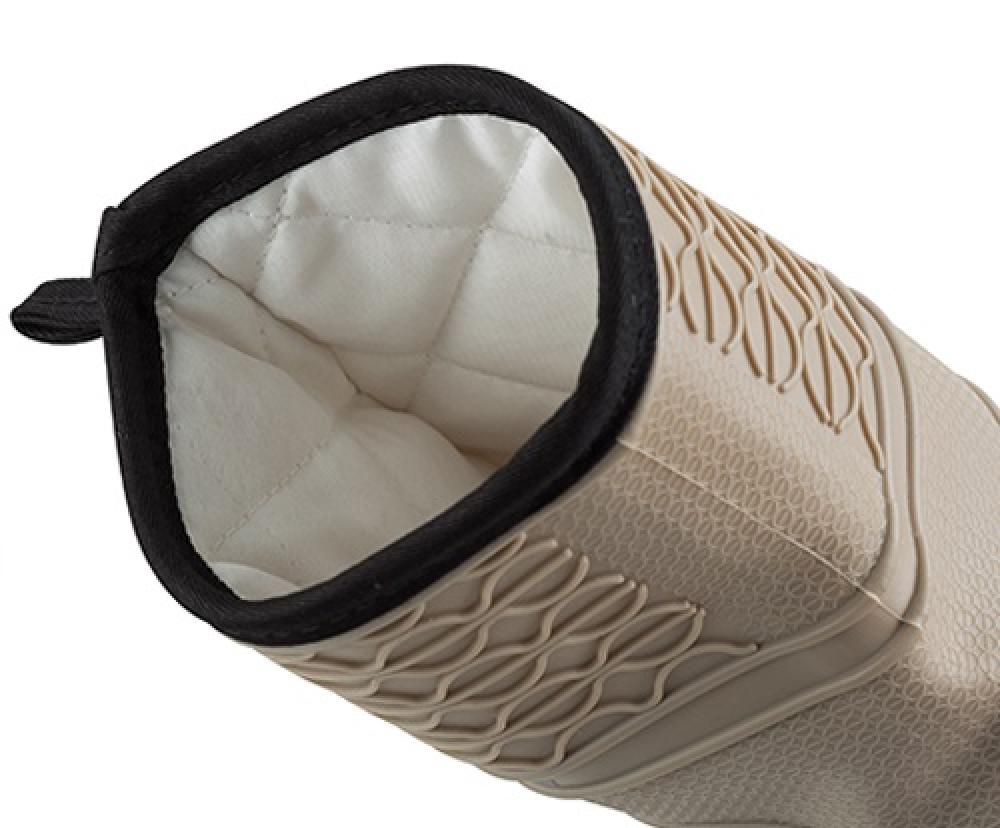 MISTY OVEN MITTEN 30CM, SILICONE/TEXTILE, Nava