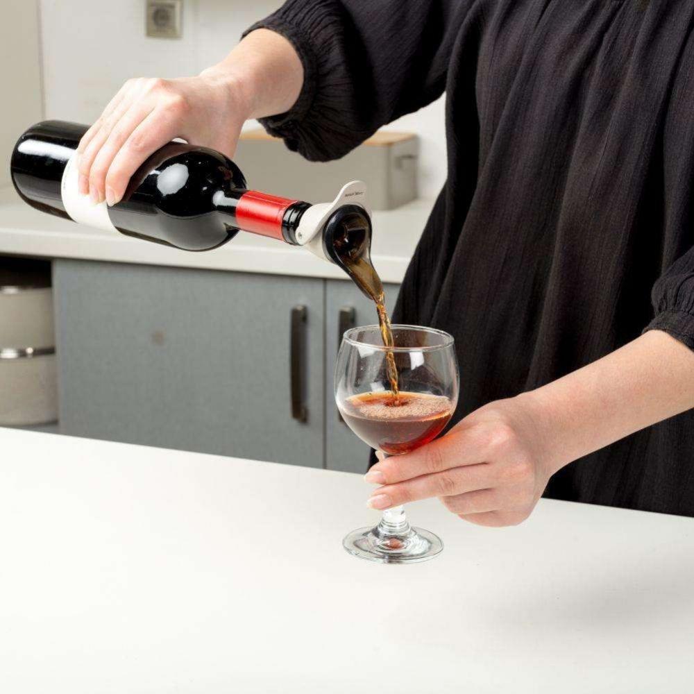 PLASTIC BOTTLE STOPPER "MISTY" 9CM, Nava
