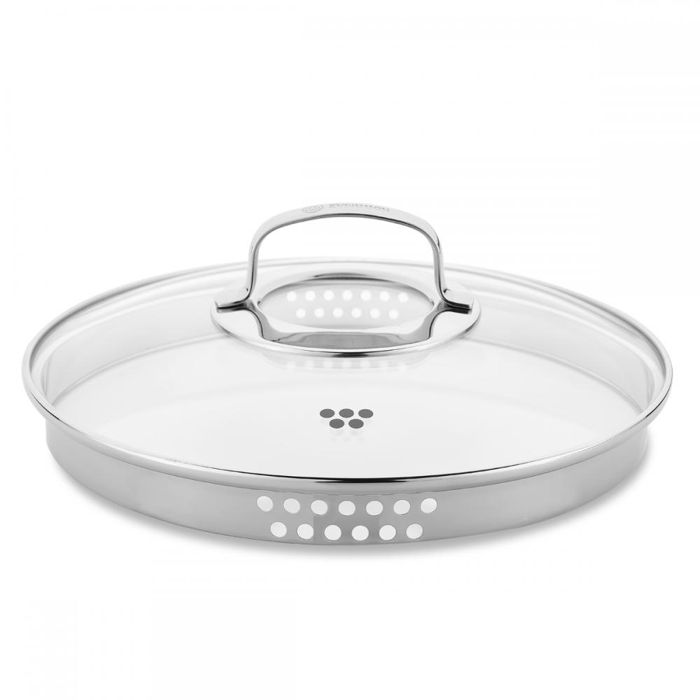 STEAMA pott 24cm 5.5L klaaskaanega induktsioon, Korkmaz