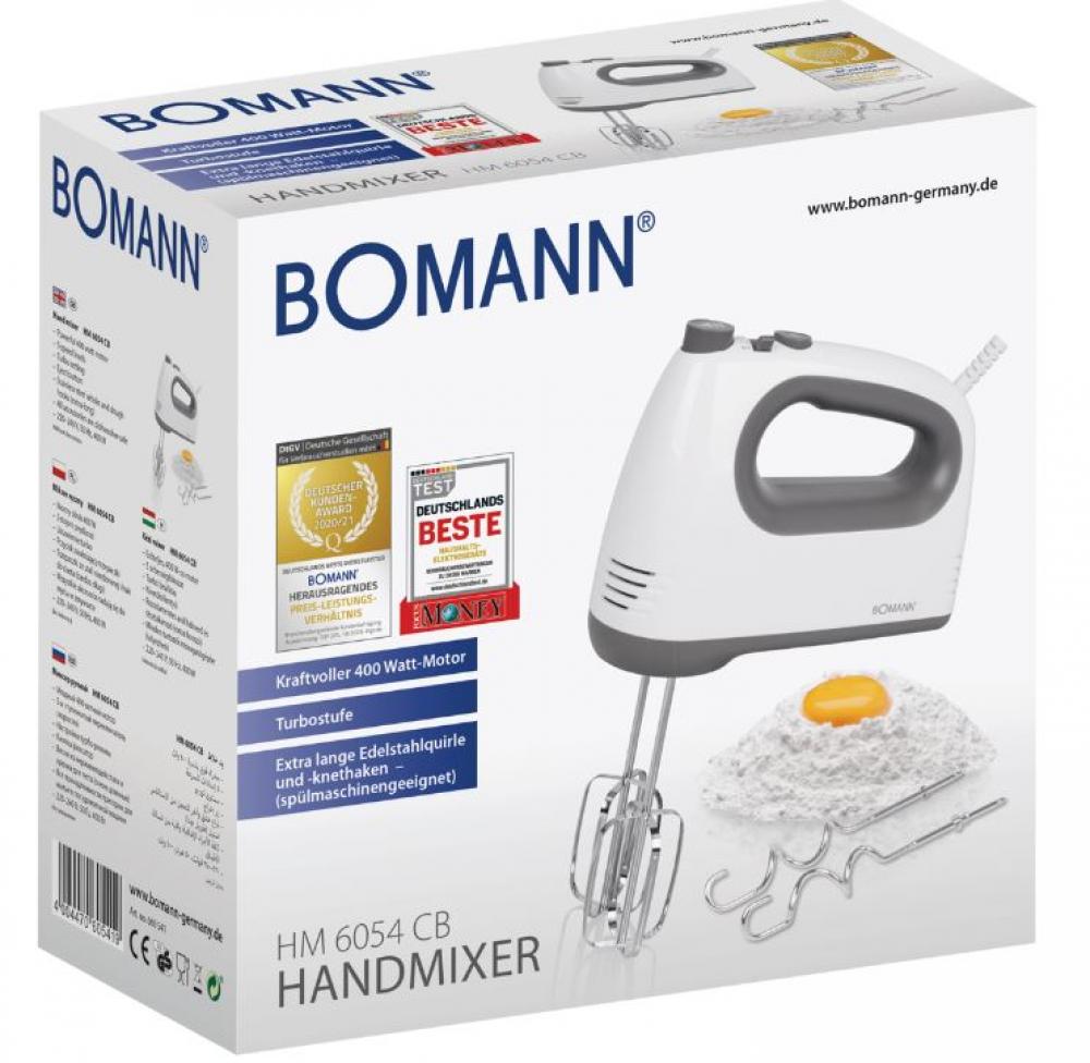 BOMANN MIXER 400W, WHITE/GRAY [0,944 KG], Sencor