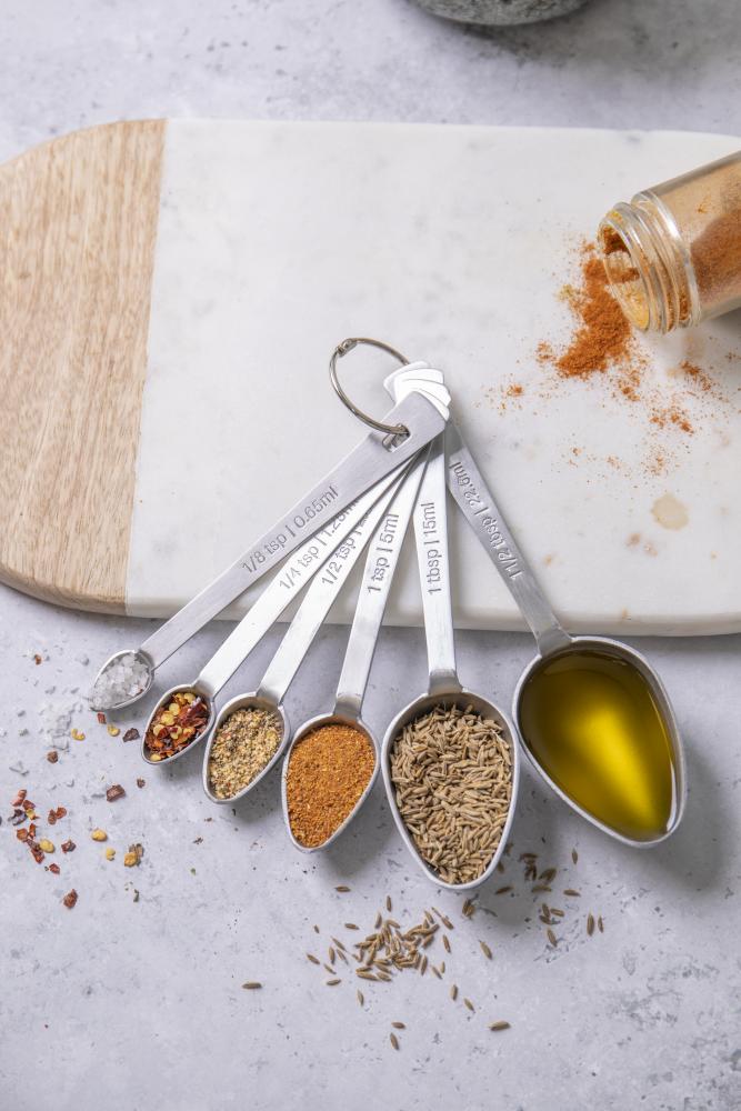 MASTERCLASS MEASURING SPOON SET OF 6, Masterclass