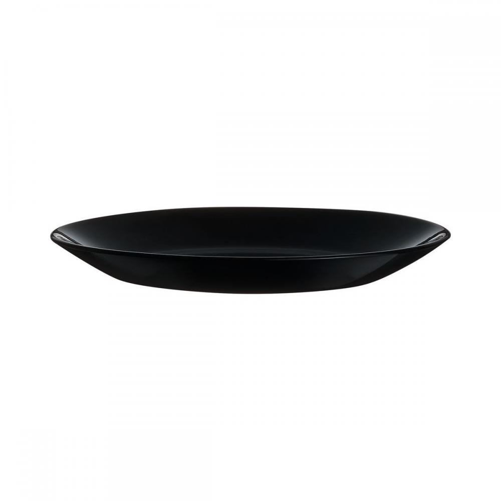 ZELIE BLACK DESSERT PLATE 18CM, Luminarc