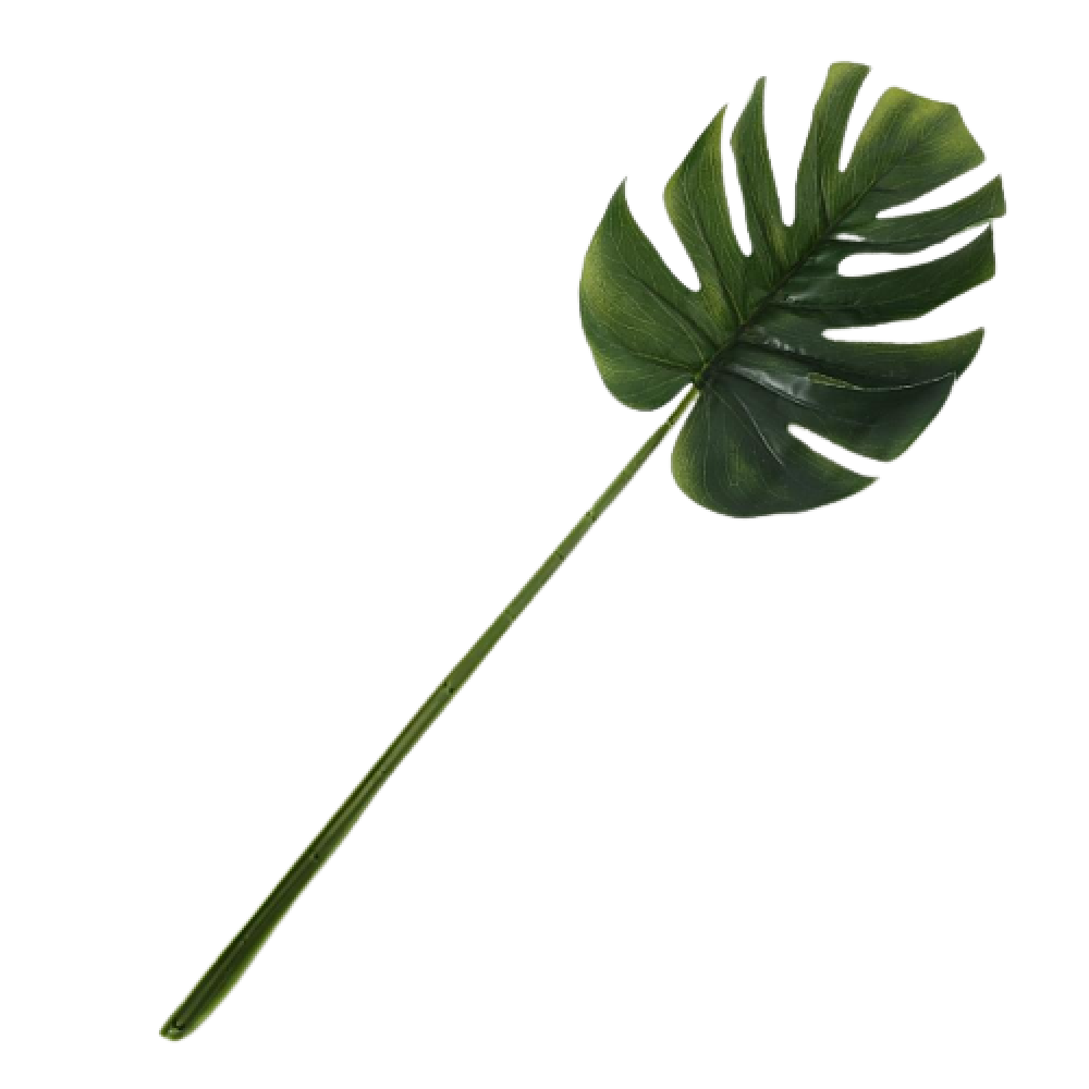 MONSTERA ARTIFICIAL PLANT, 75CM, GREEN, PLASTIC, Boltze