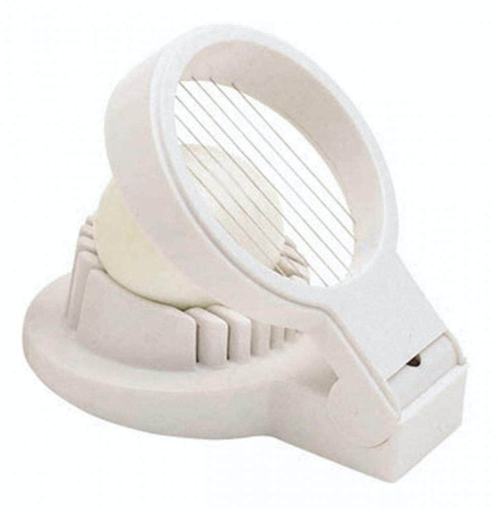KITCHENCRAFT EGG CUTTER 12CM, WHITE, PLASTIC, Kitchen Craft