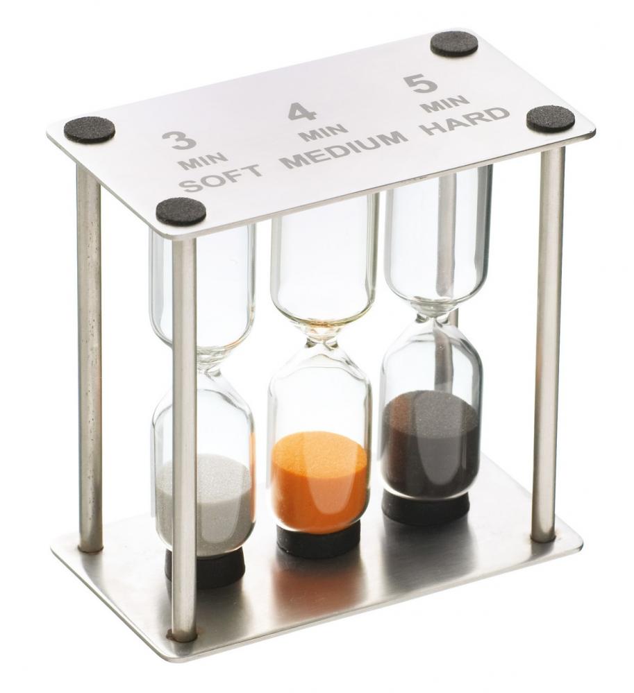 MASTERCLASS TRIPLE SAND TIMER, ST.ST., Masterclass