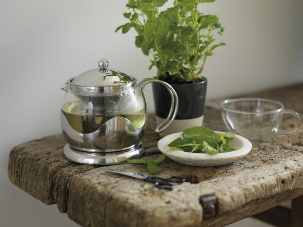 LA CAFETIÈRE IZMIR TEAPOT AND INFUSER 660ML, GLASS/ST.ST., La Cafetiere
