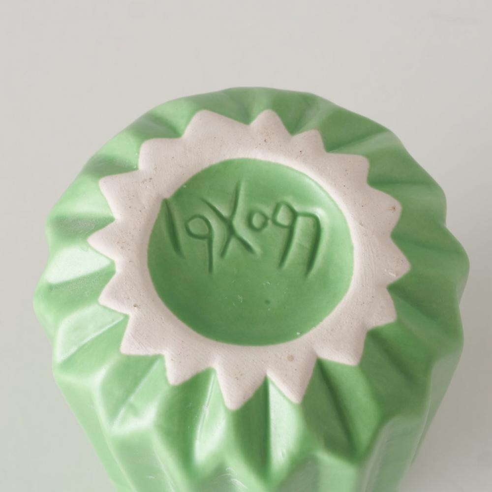 RAIGA VASE H10CM 3 ASS, GREEN/ORANGE/PINK, CERAMICS, Boltze