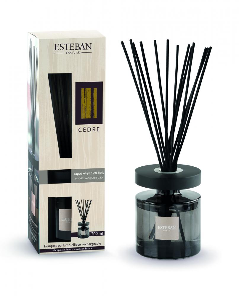 CEDRE ELLIPS ROOM FRAGRANCE SET 200ML, 16 STICKS, ESTEBAN