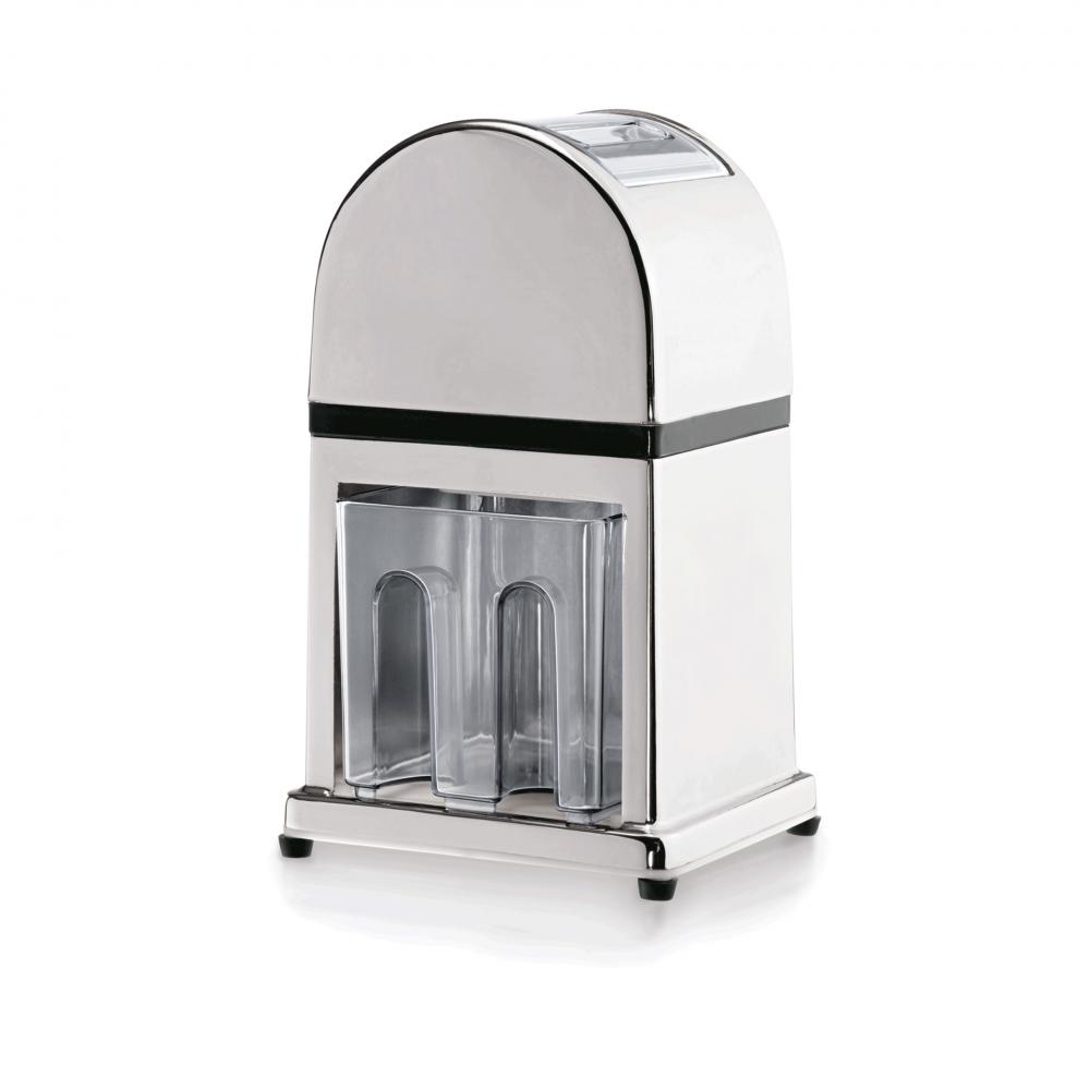 ICE CRUSHER 16X13X26.5CM, CAST ZINC, CORK HANDLE, WAS