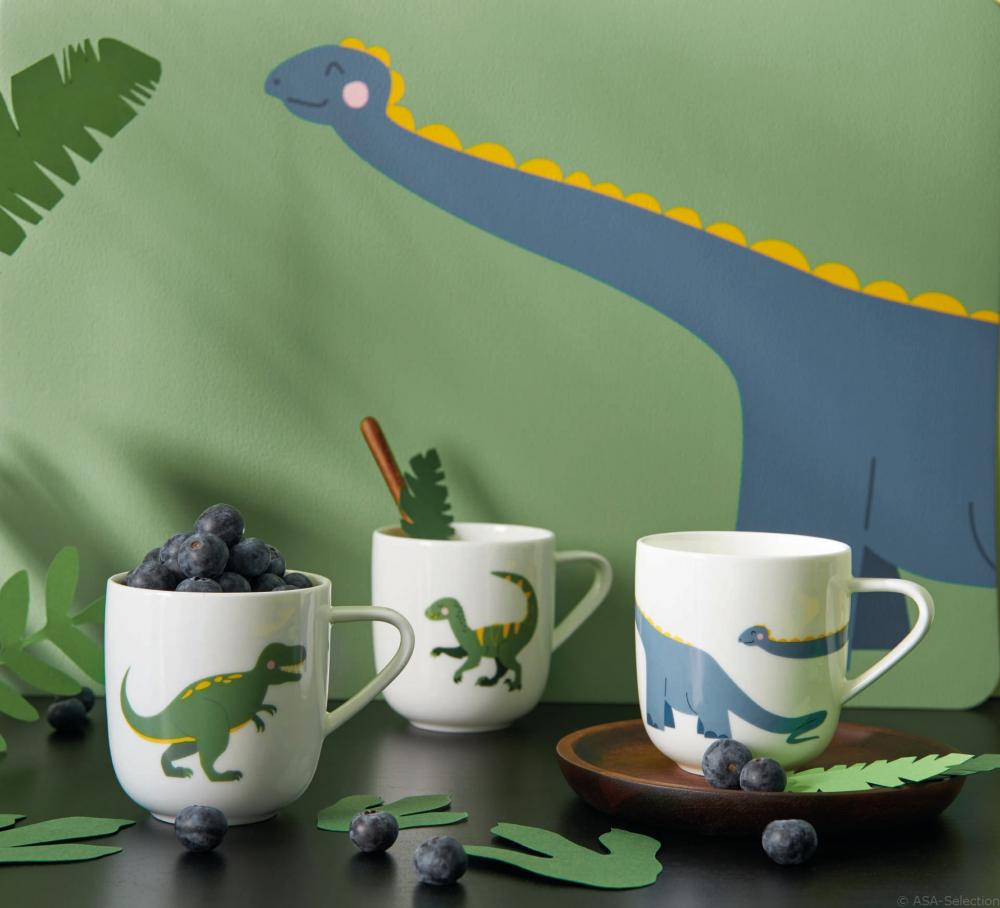 COPPA KIDS MUG 250ML, DINOSAUR REX, PORCELAIN, ASA Selection
