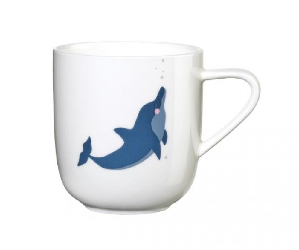 COPPA KIDS MUG 250ML, DOLPHIN, PORCELAIN, ASA Selection