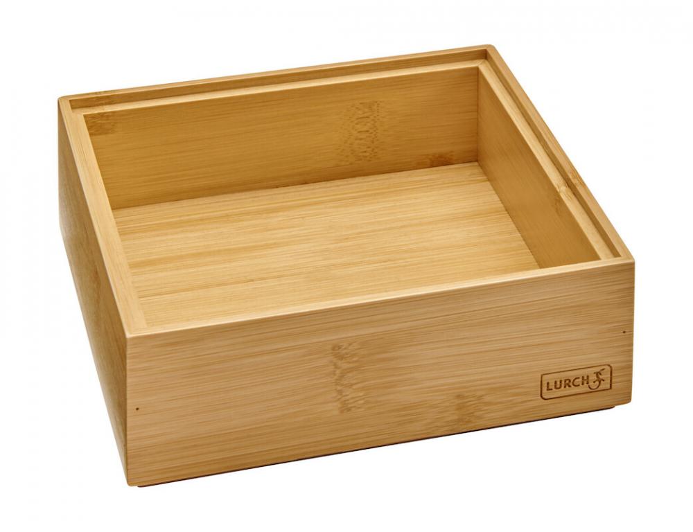 KASTE UZGLABĀŠANAI 14x14x5CM, BAMBUSS, Lurch