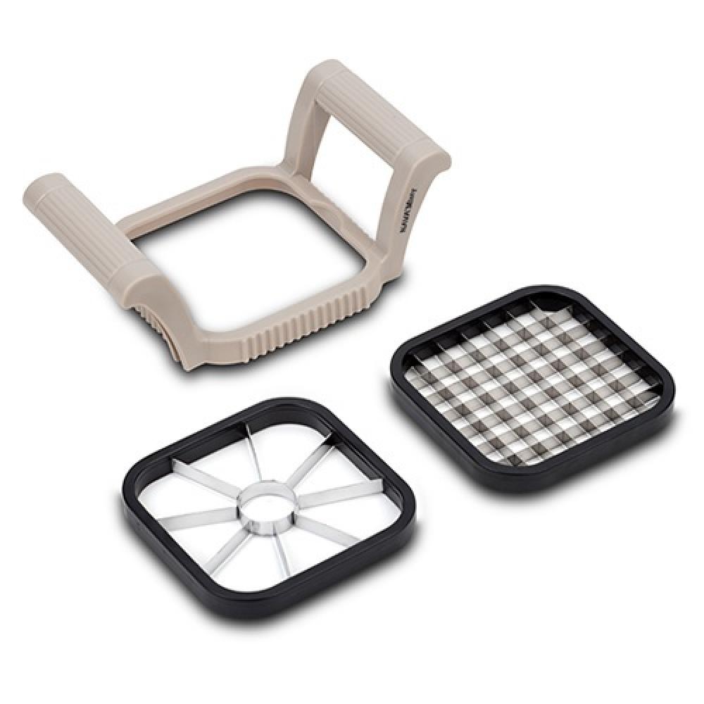 MISTY FRUIT/VEGETABLE CUTTER 16.5CM, STAINLESS STEEL/PLASTIC, Nava
