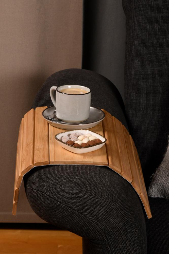 SOFA ARMREST COASTER 42x34x0.8CM, BAMBOO, FSC, Kesper