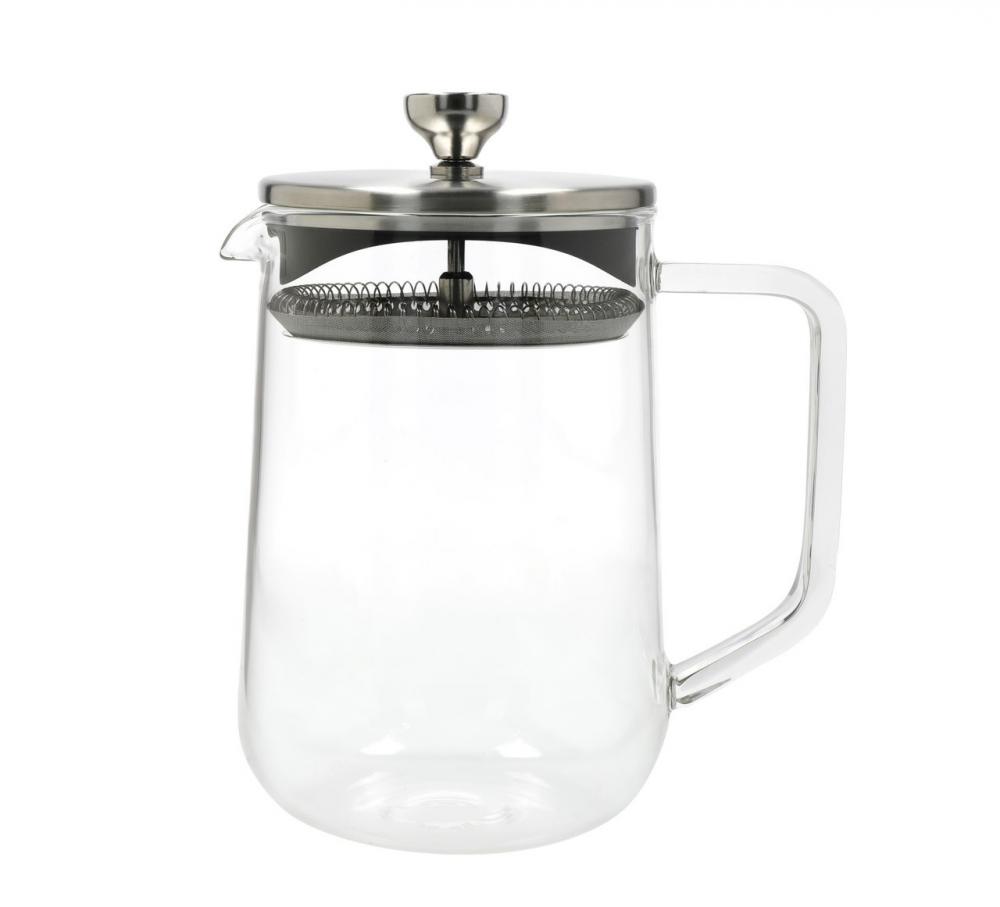 LC LOOSE LEAF TEAPOT  4 CUP  GLASS, La Cafetiere