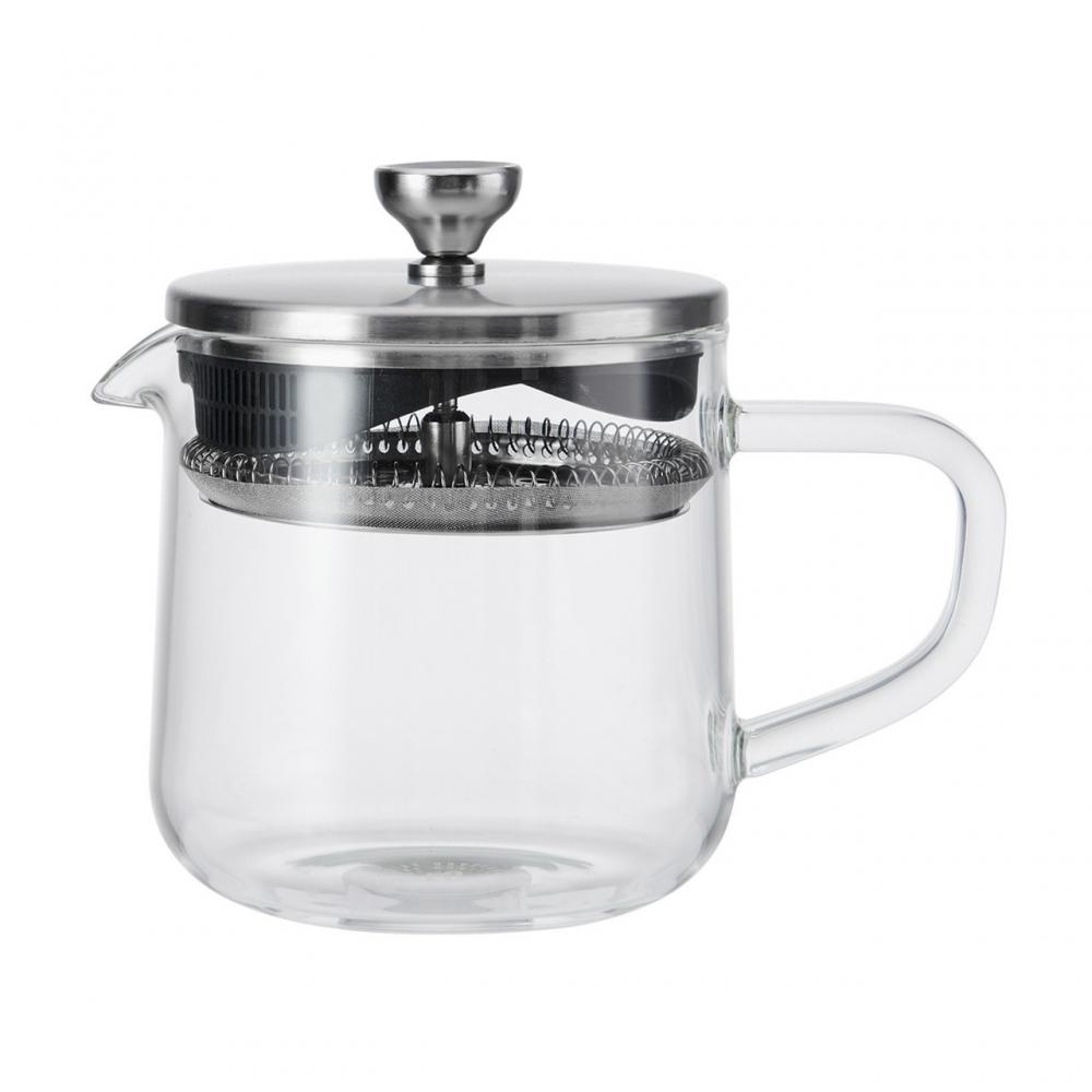 LC LOOSE LEAF TEAPOT  2 CUP GLASS, La Cafetiere