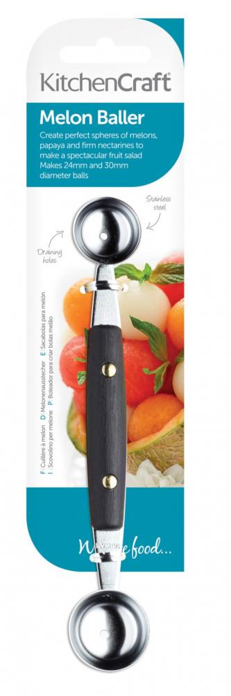 KC DOUBLE HEADED MELON BALLER, Kitchen Craft