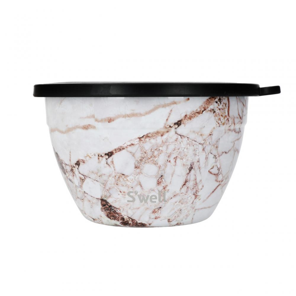 S'WELL CALACATTA GOLD SALAD BOWL SET, 1.9L, ST.ST., Swell