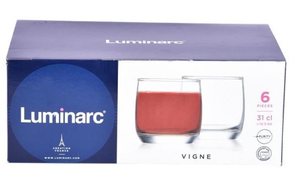 VIGNE joogiklaas 31cl 6tk, Luminarc