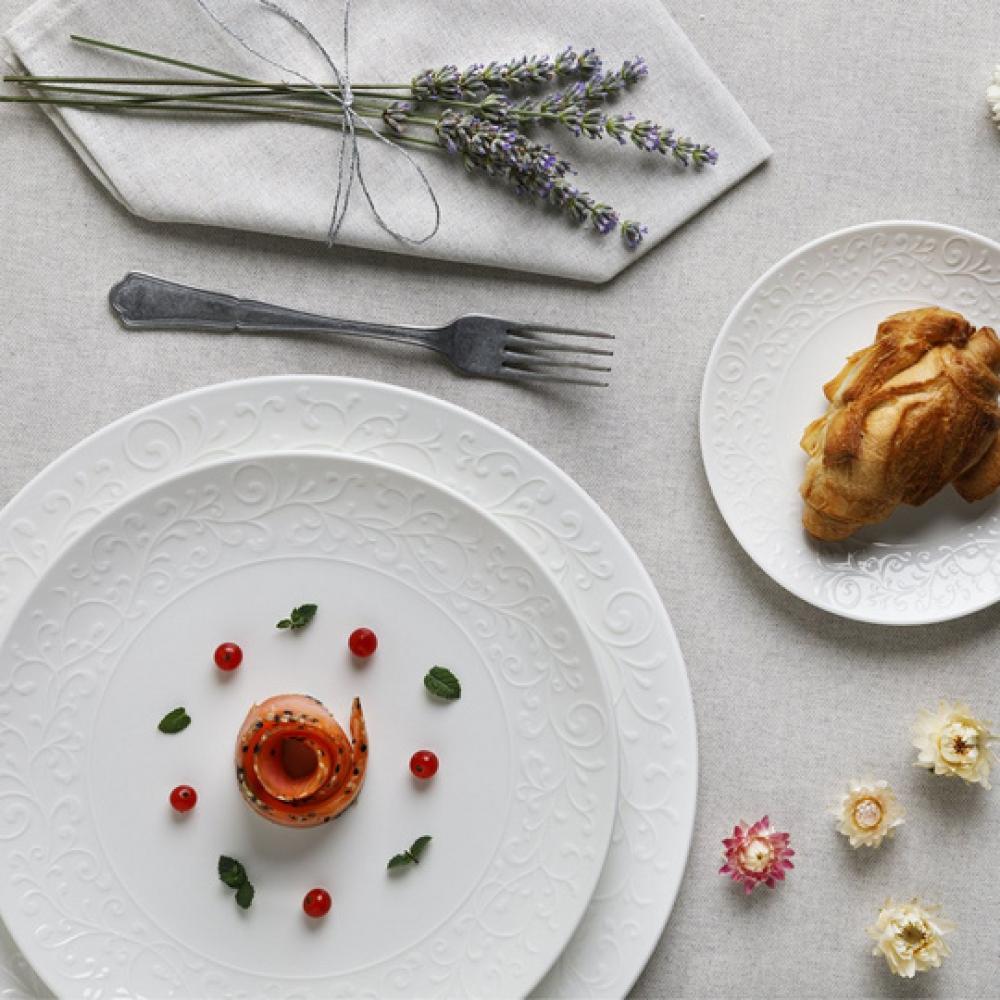 JASMIN DINNER PLATE 28CM, PORCELAIN, Tognana