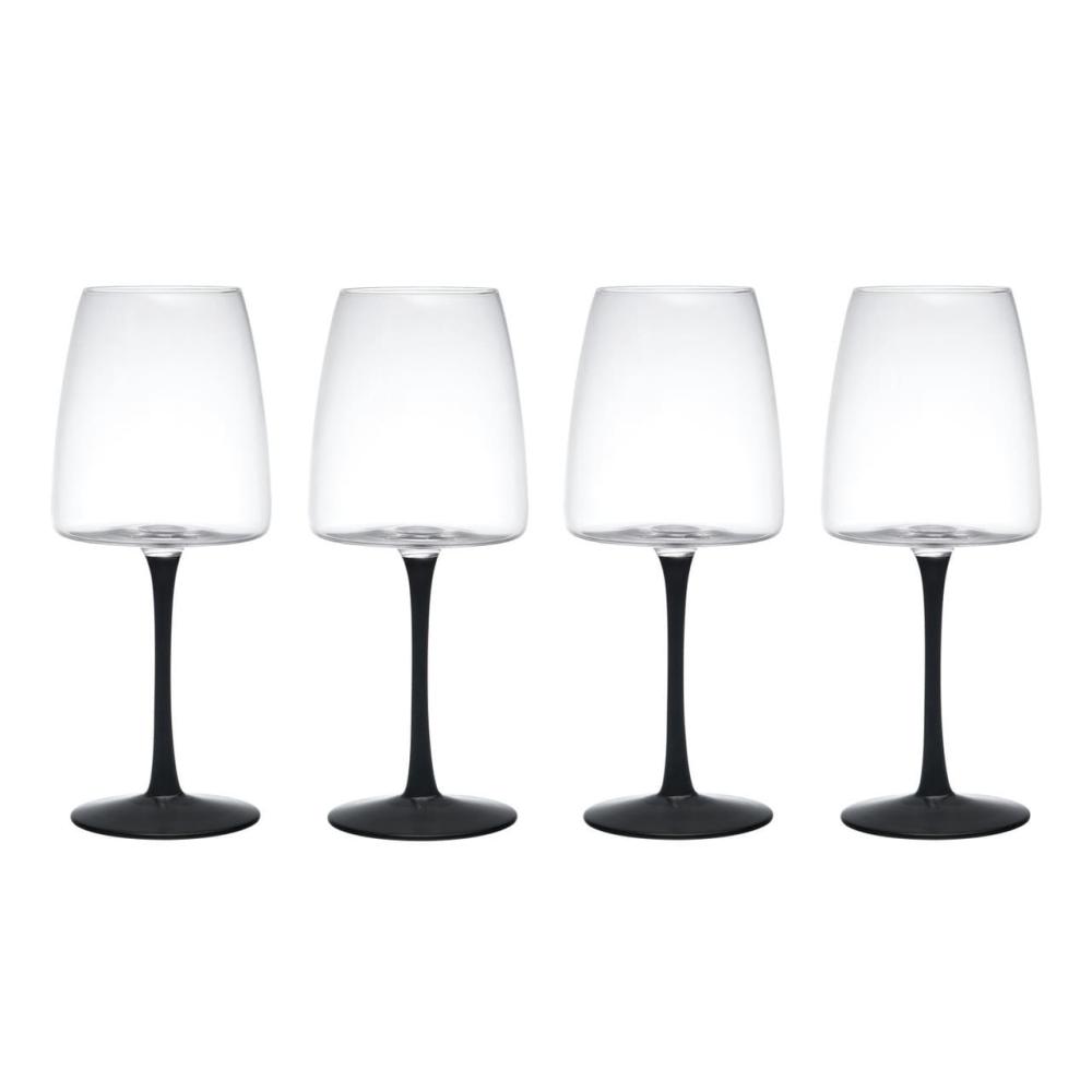 Rito.lv - Let life sound! :: PALERMO WINE GLASSES 450ML, BLACK LEG, K4 ...