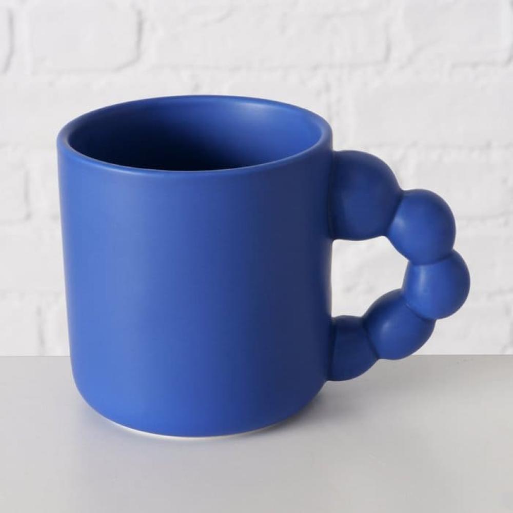 JAVI MUG 400ML 3 TYPES, ORANGE/BLUE/GREEN, PORCELAIN, Boltze