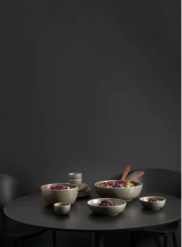 BELUGA PASTA PLATE 21CM, BROWN, CERAMICS, ASA Selection