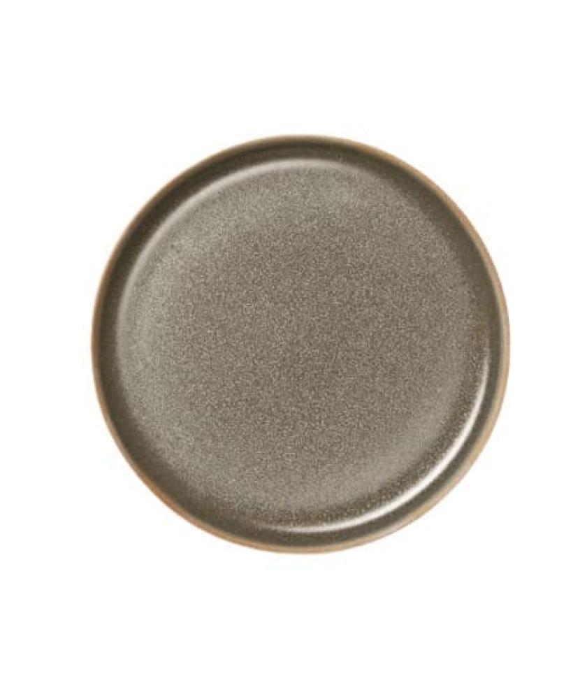 BELUGA DESSERT PLATE 21CM, BROWN, CERAMICS, ASA Selection