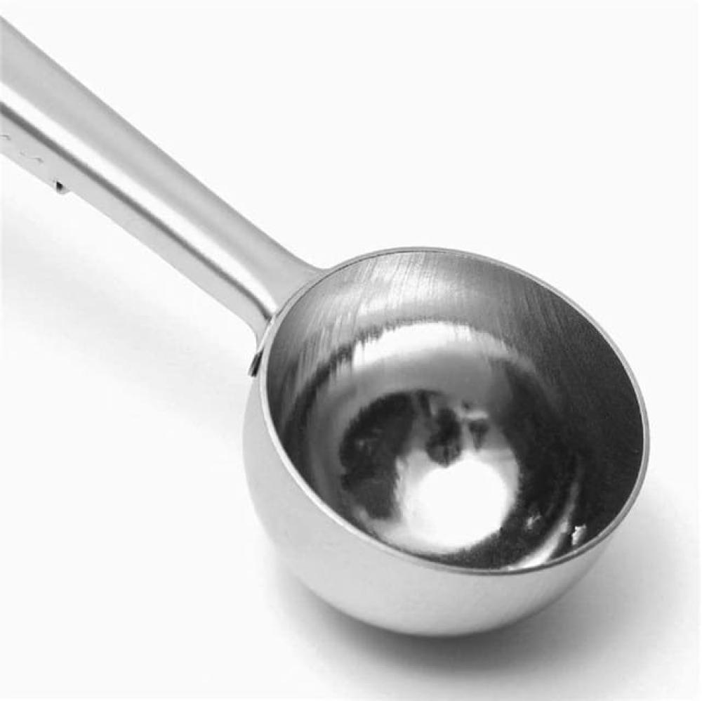 LA CAFETIÈRE MEASURING SPOON 20G/BAG CLIP 3.6X17.8CM, ST.ST., La Cafetiere