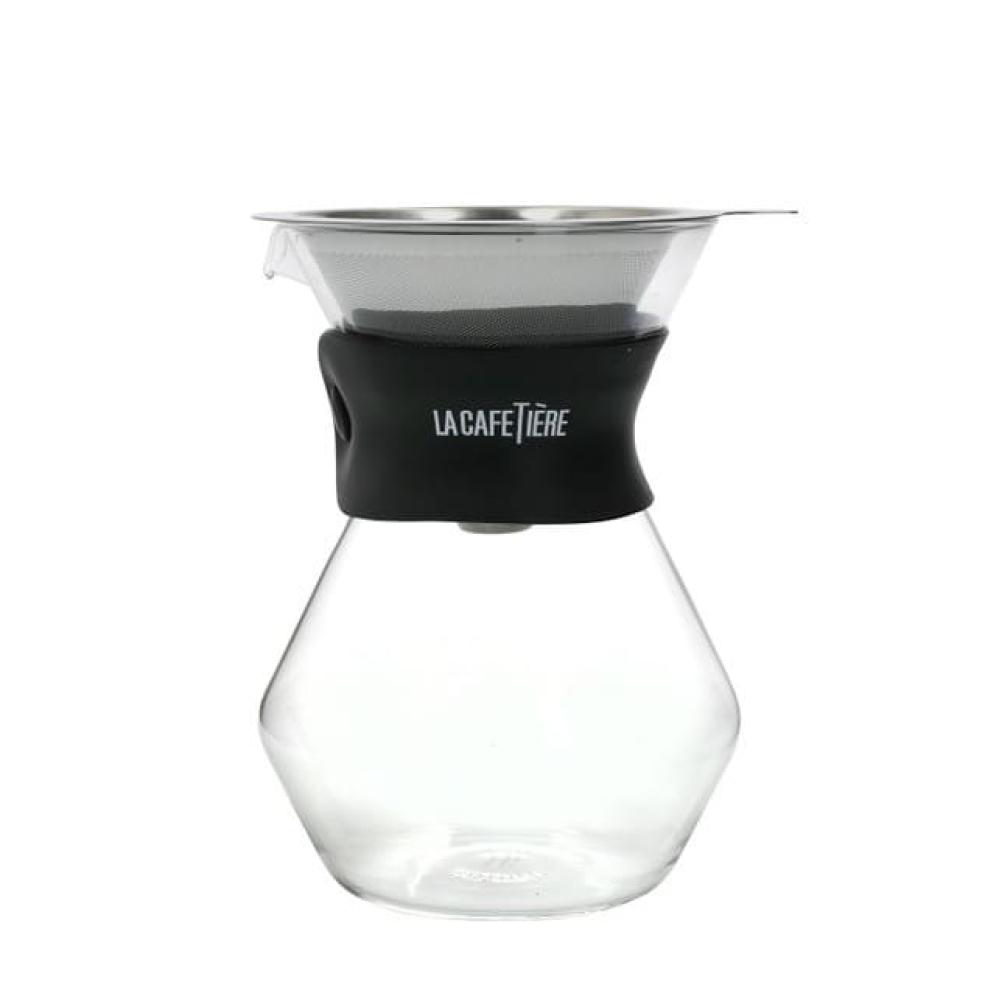 LA CAFETIÈRE KOMPL. KAFIJAS FILTRS/KARAFE 1L, STIKLS, La Cafetiere