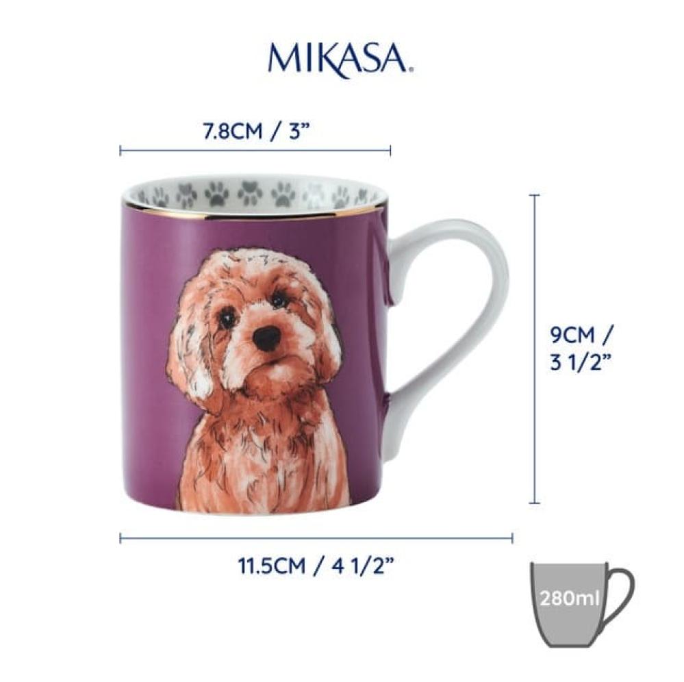 MIKASA COCKAPOO MUG 280ML, PORCELAIN, Mikasa